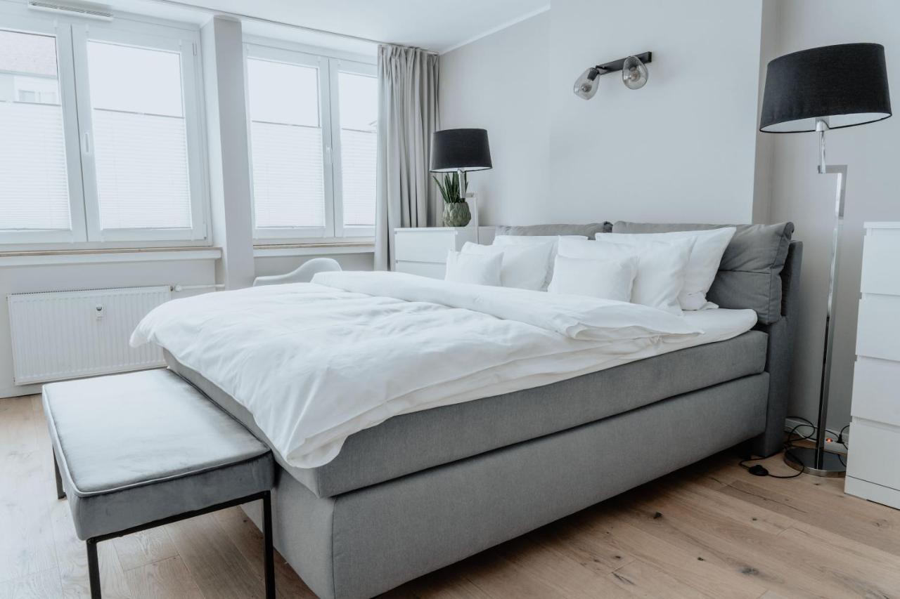2-Zimmer City Apartment 57M² Mit King Size Bett Und Kueche Μούνστερ Εξωτερικό φωτογραφία