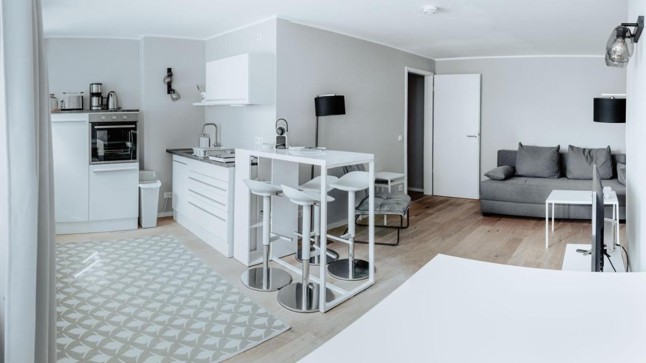 2-Zimmer City Apartment 57M² Mit King Size Bett Und Kueche Μούνστερ Εξωτερικό φωτογραφία